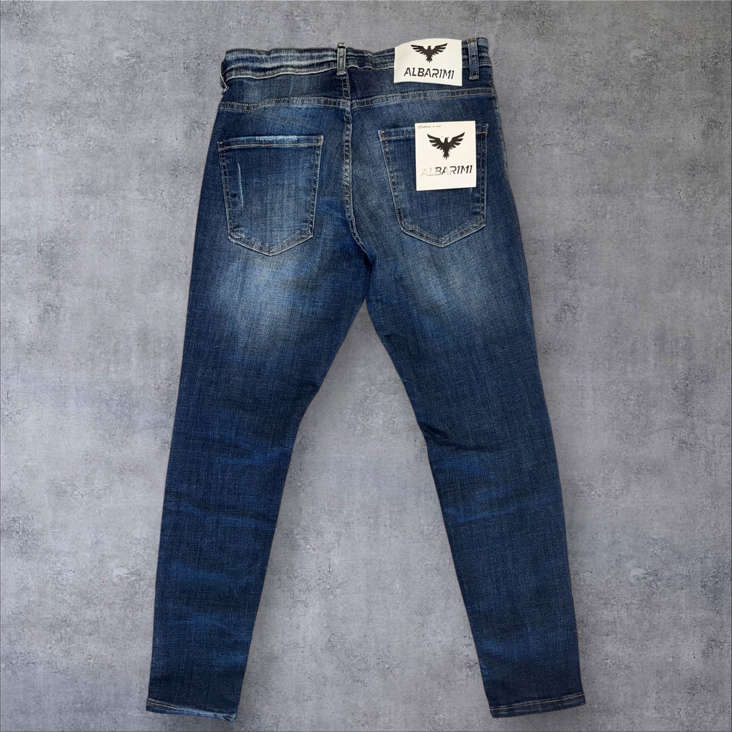 Jeans Blue Cut