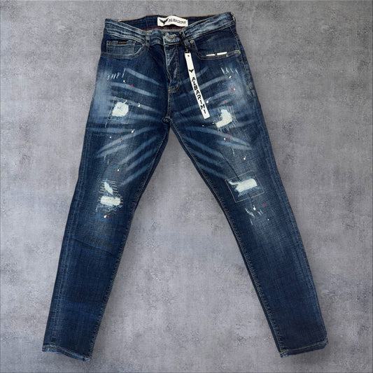 Jeans Blue Cut